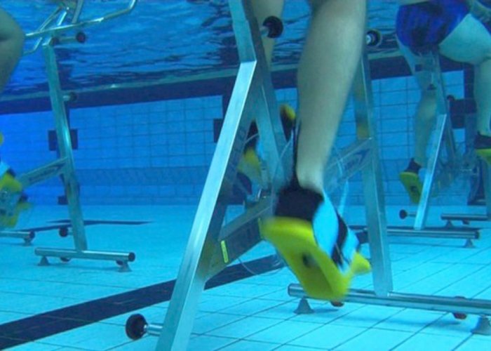 pool exercise bike