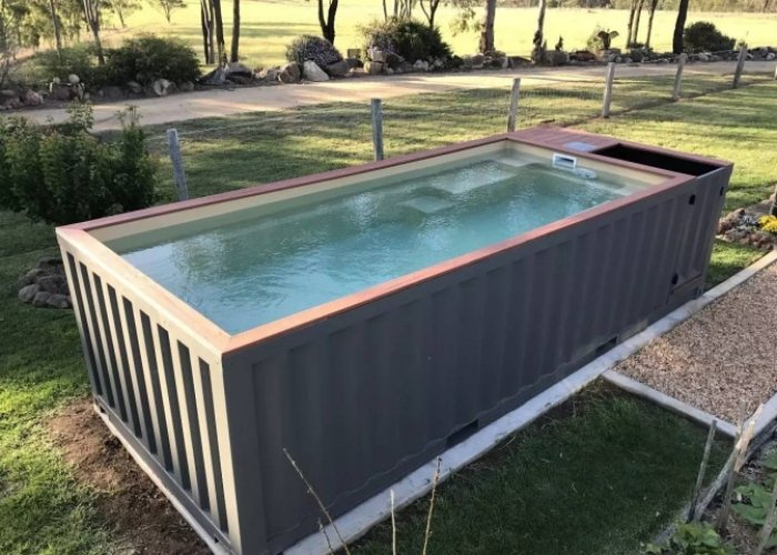 container swimming pool