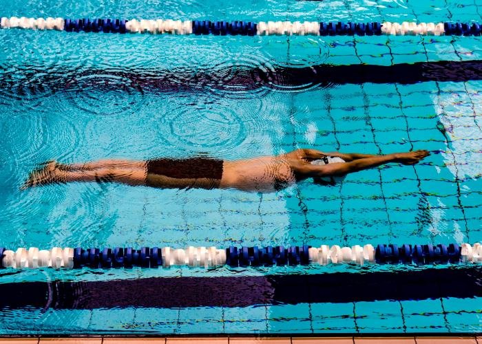 Exercises in the pool