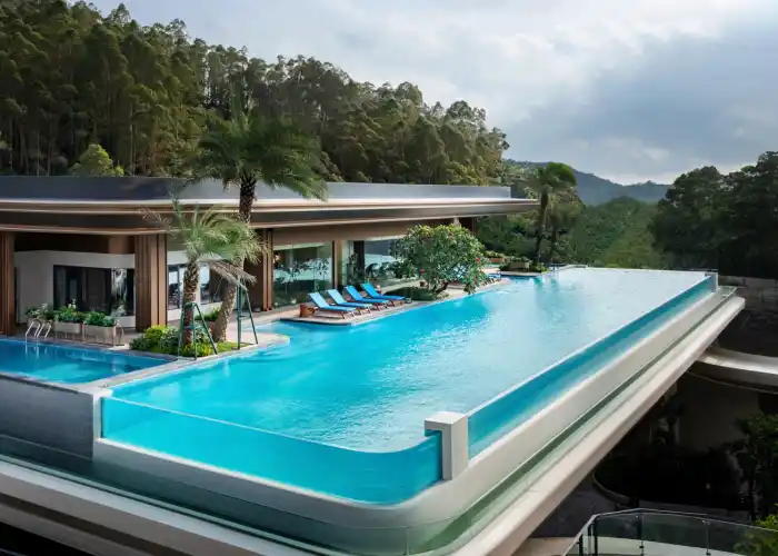 custom pool windows