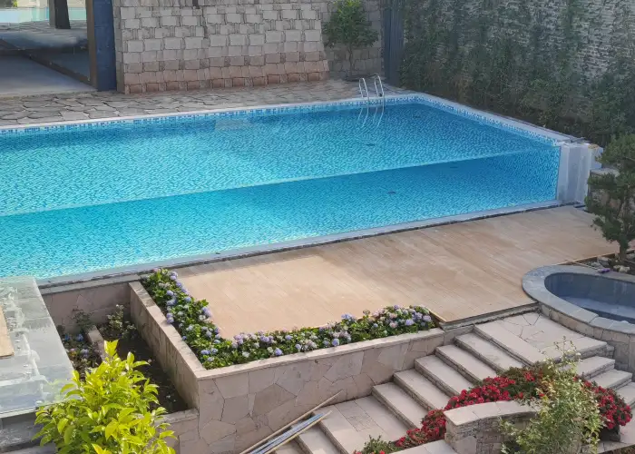 Luxury pool maintenance