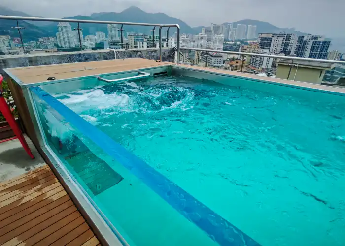 swimming pool counter-current system